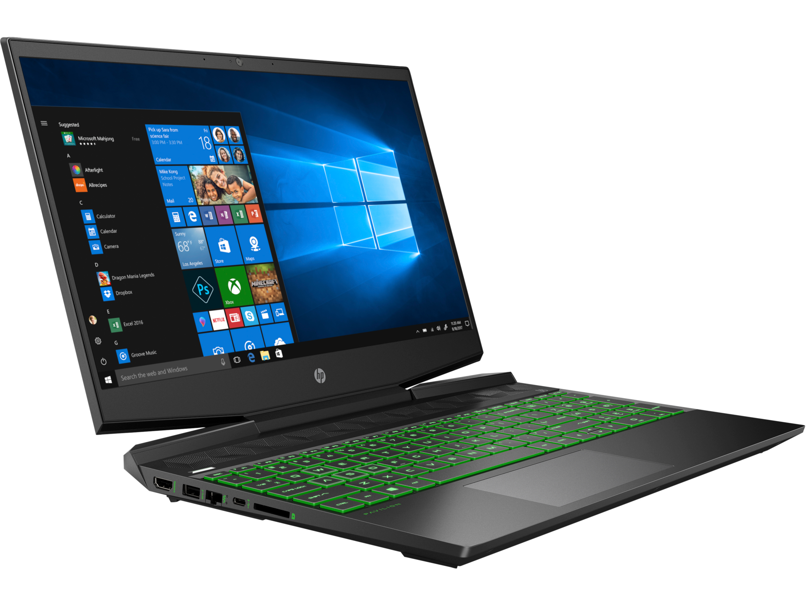 HP Pavilion Gaming Laptop 15-dk1001nt (1U5R1EA)